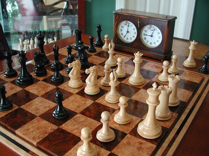 House of staunton wood chess pieces